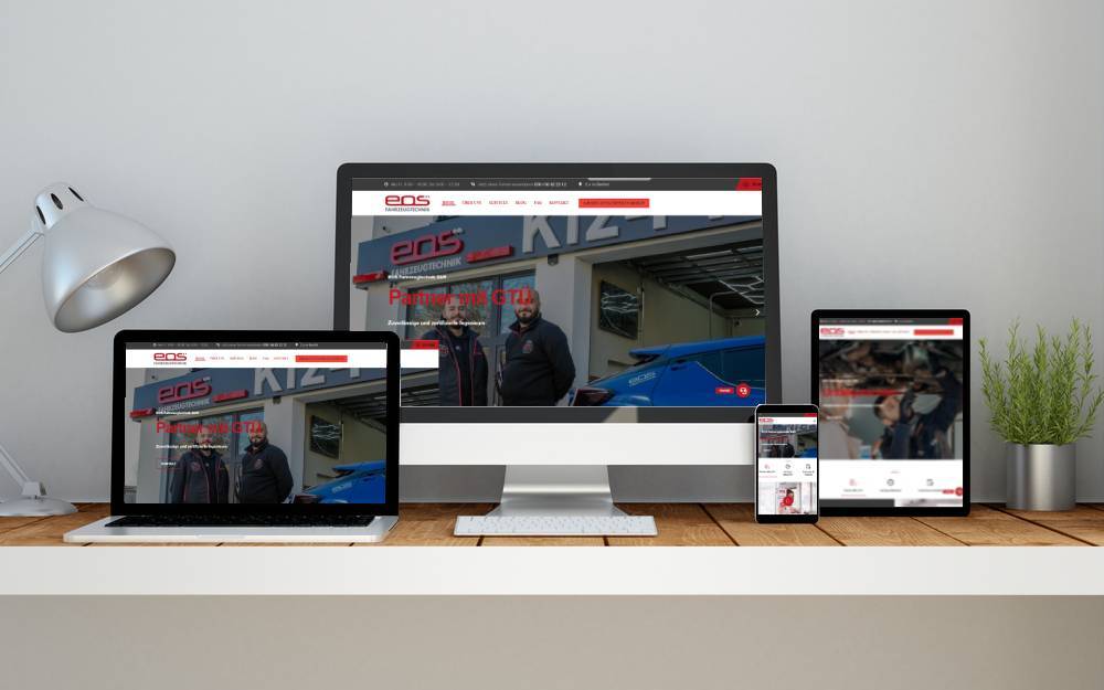 Responsive Webdesign - PC, Notebook, Tablet un Smartphone