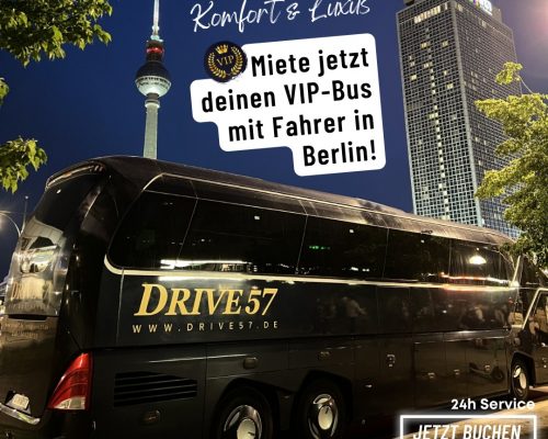 VIP Bus von Drive 57 mieten